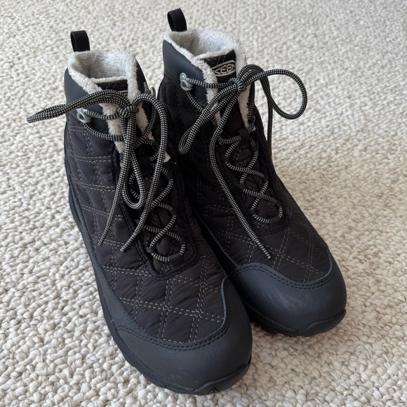 Keen Terradora II 2 Wintry Boots Size 9 Lace Up Waterproof Snow - Picture 2 of 14
